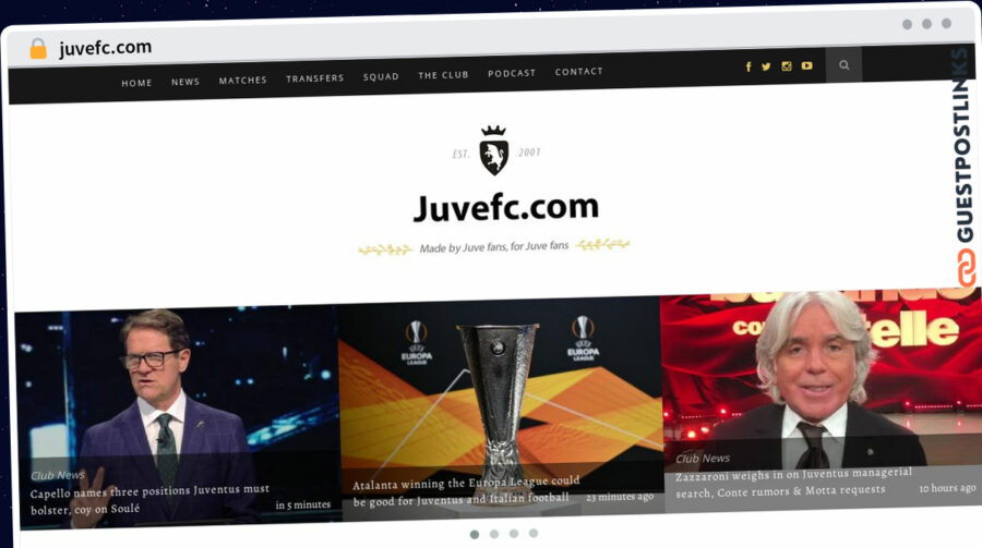 Publish Guest Post on juvefc.com