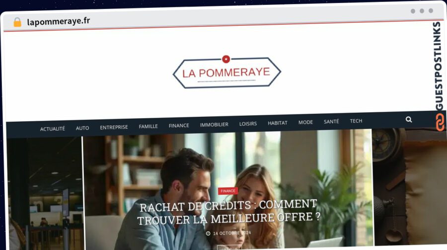 Publish Guest Post on lapommeraye.fr