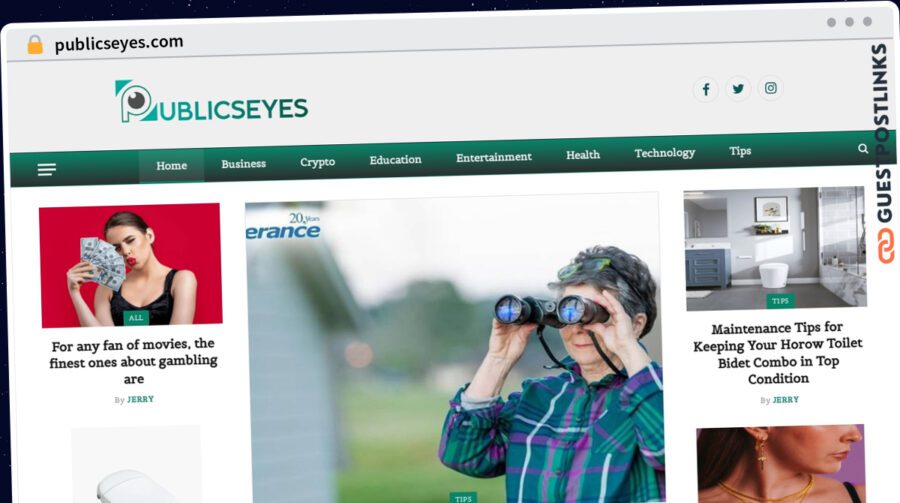 Publish Guest Post on publicseyes.com