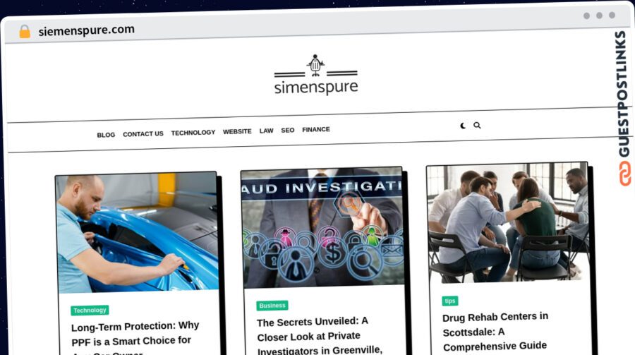 Publish Guest Post on siemenspure.com