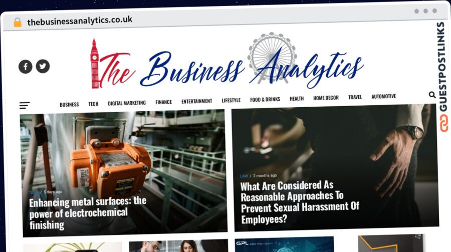 Publish Guest Post on thebusinessanalytics.co.uk