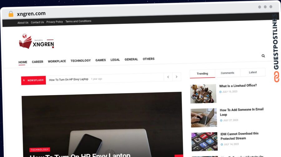 Publish Guest Post on xngren.com