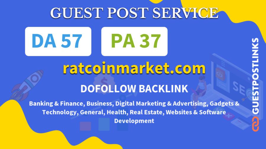Buy Guest Post on ratcoinmarket.com