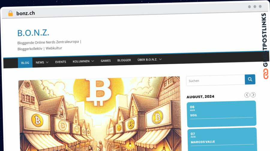 Publish Guest Post on bonz.ch