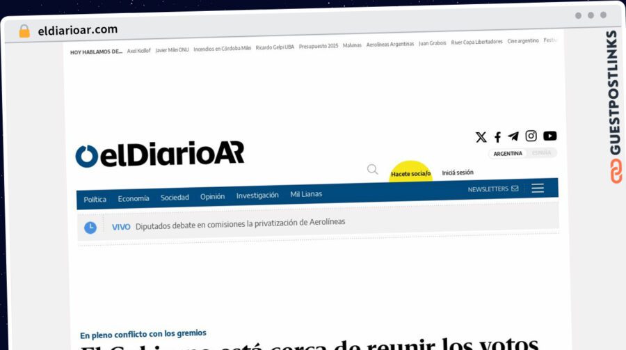 Publish Guest Post on eldiarioar.com