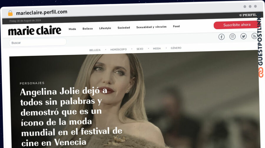 Publish Guest Post on marieclaire.perfil.com
