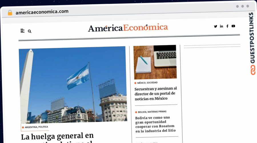 Publish Guest Post on americaeconomica.com