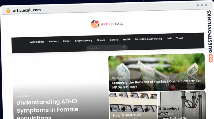 Publish Guest Post on articlecall.com