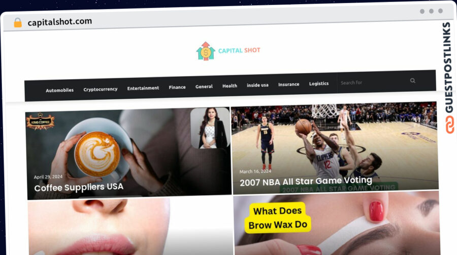 Publish Guest Post on capitalshot.com