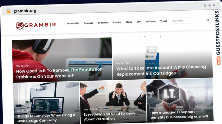 Publish Guest Post on gramhir.org