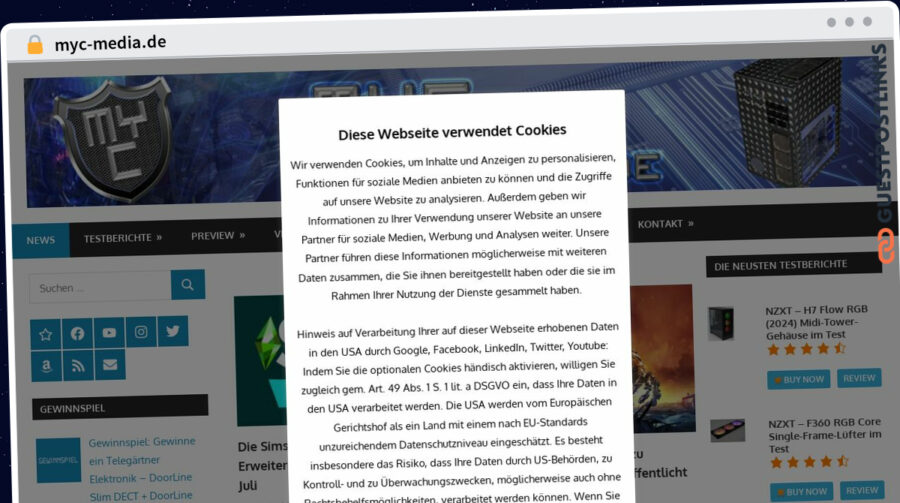 Publish Guest Post on myc-media.de
