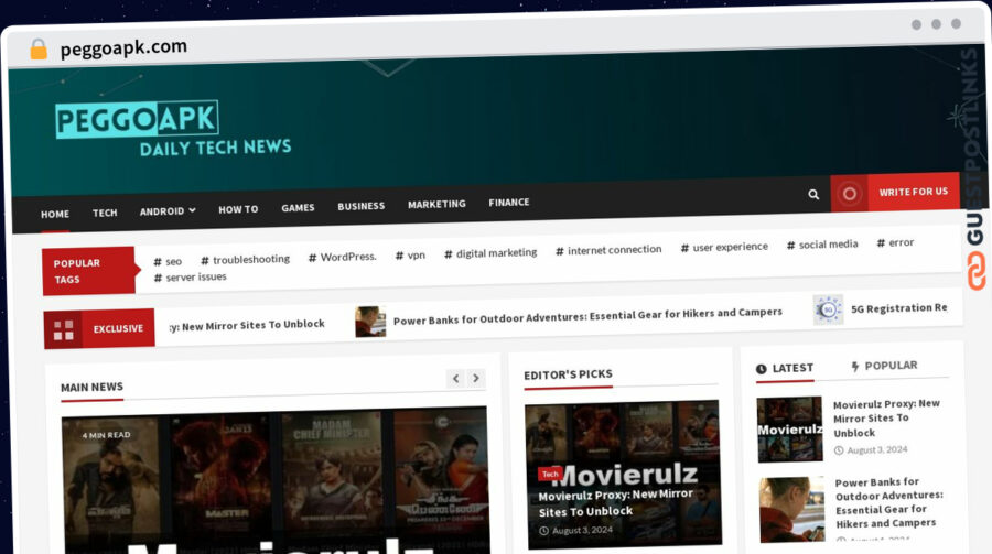 Publish Guest Post on peggoapk.com