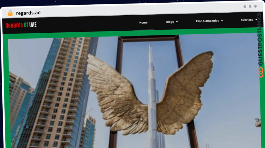 Publish Guest Post on regards.ae