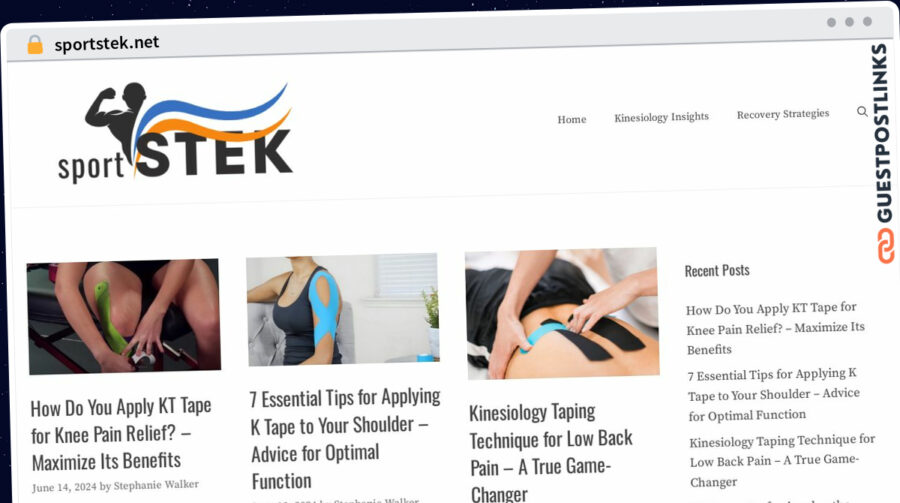 Publish Guest Post on sportstek.net