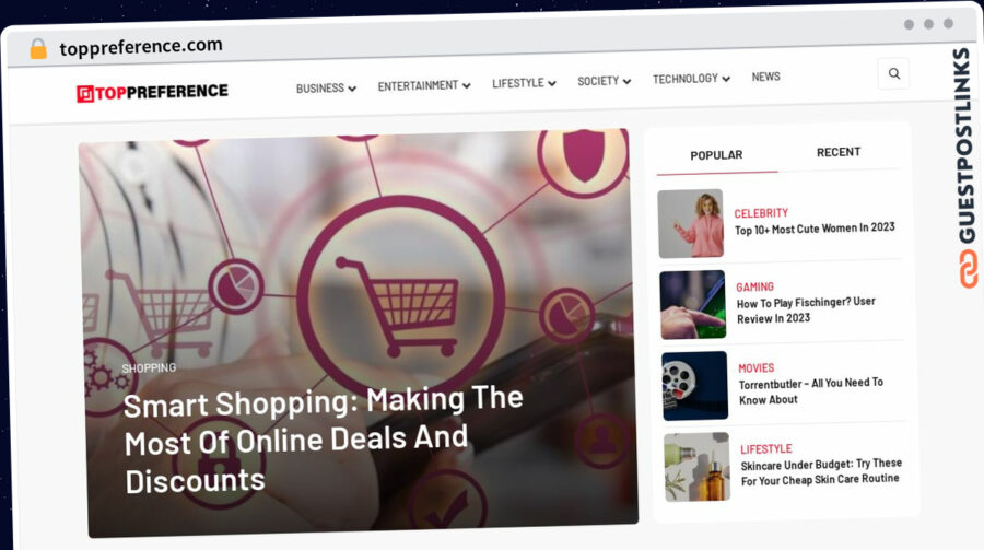Publish Guest Post on toppreference.com