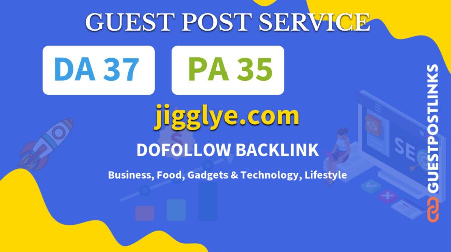 Buy Guest Post on jigglye.com
