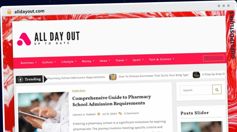 Publish Guest Post on alldayout.com