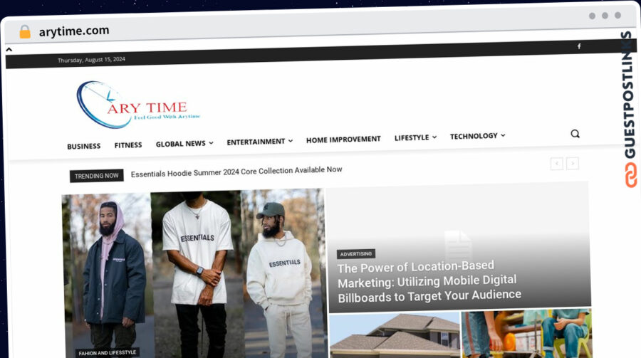 Publish Guest Post on arytime.com