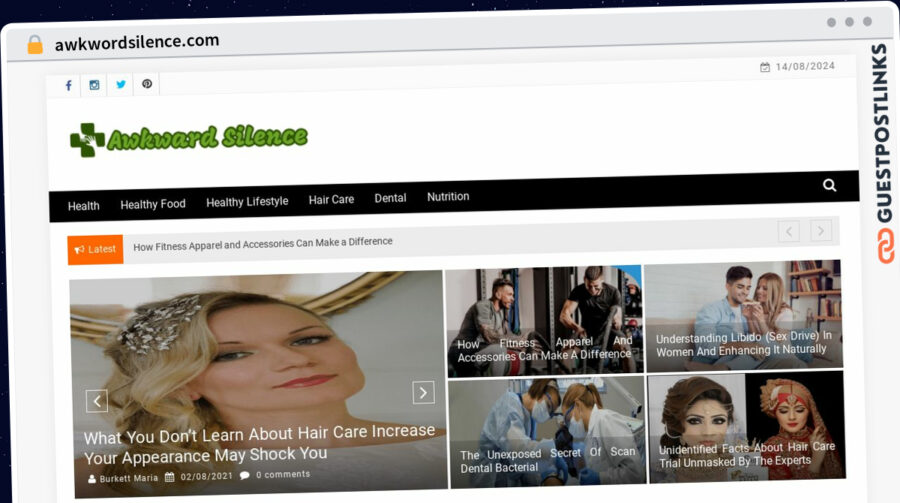 Publish Guest Post on awkwordsilence.com