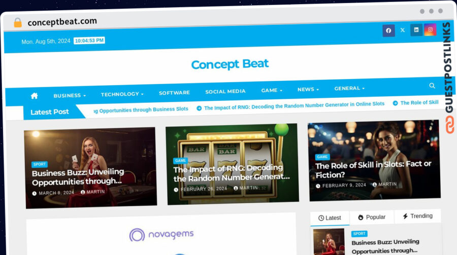 Publish Guest Post on conceptbeat.com