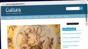 Publish Guest Post on cultura.biografieonline.it