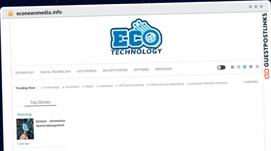 Publish Guest Post on econewsmedia.info