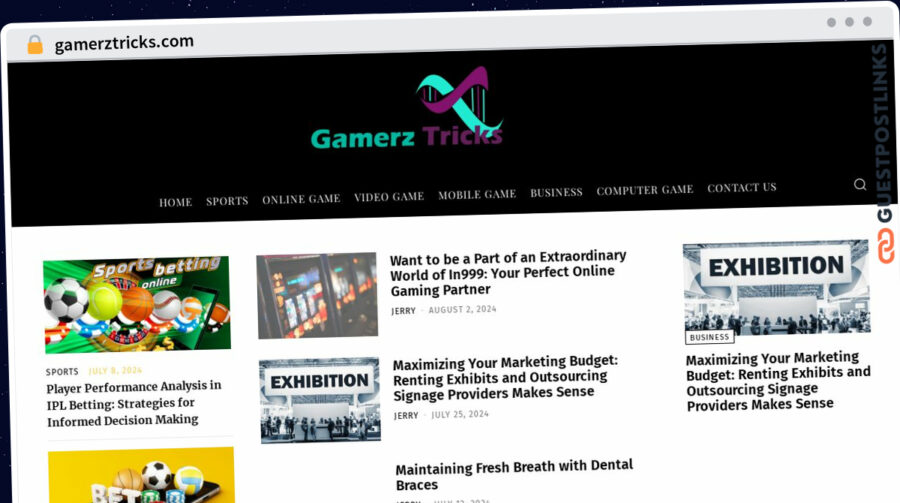 Publish Guest Post on gamerztricks.com
