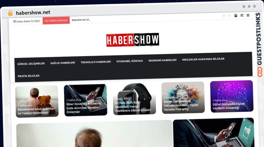 Publish Guest Post on habershow.net