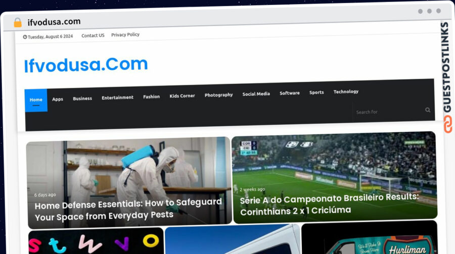 Publish Guest Post on ifvodusa.com