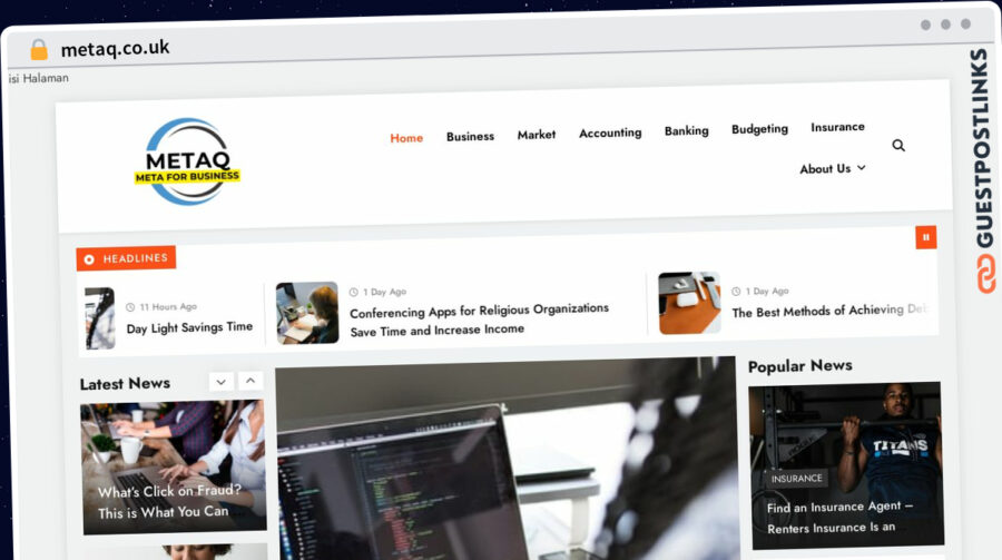 Publish Guest Post on metaq.co.uk