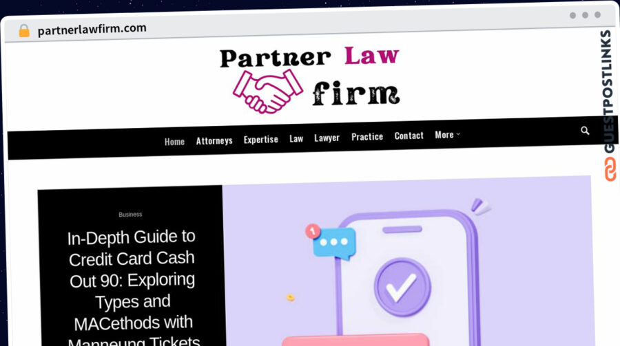 Publish Guest Post on partnerlawfirm.com