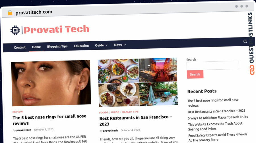 Publish Guest Post on provatitech.com