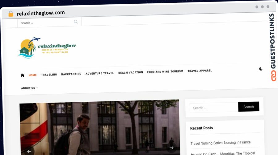 Publish Guest Post on relaxintheglow.com