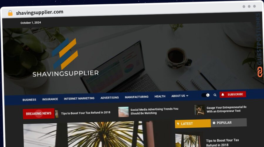 Publish Guest Post on shavingsupplier.com