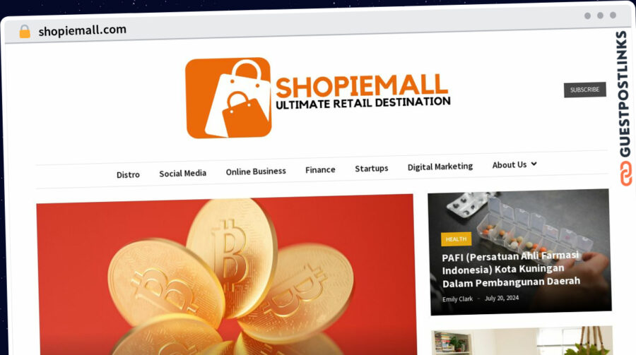 Publish Guest Post on shopiemall.com