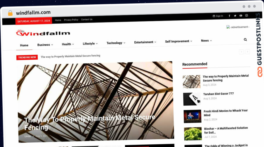 Publish Guest Post on windfallm.com