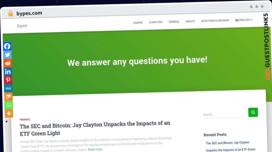 Publish Guest Post on bypes.com