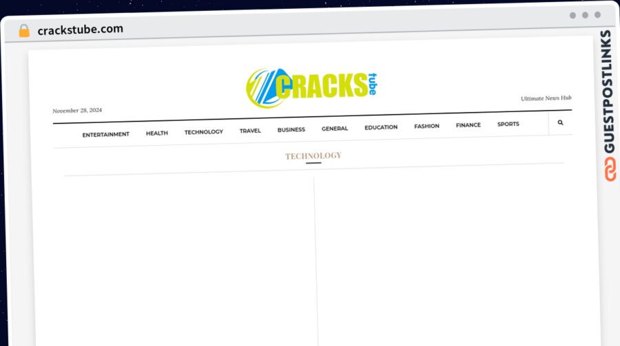 Publish Guest Post on crackstube.com