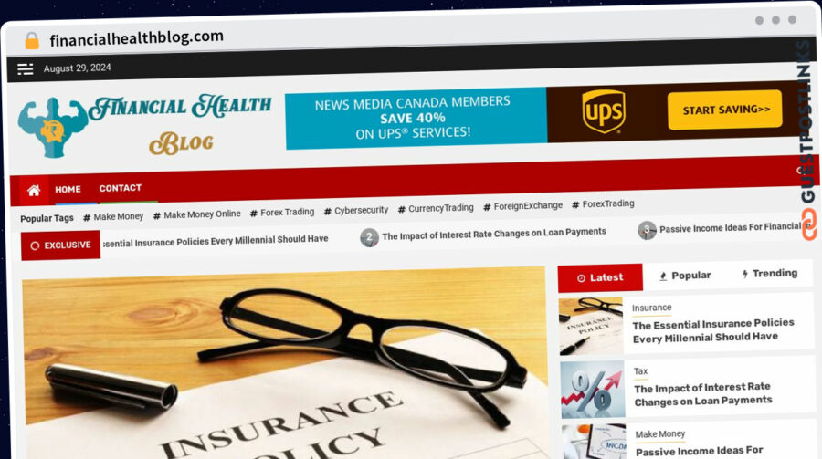 Publish Guest Post on financialhealthblog.com