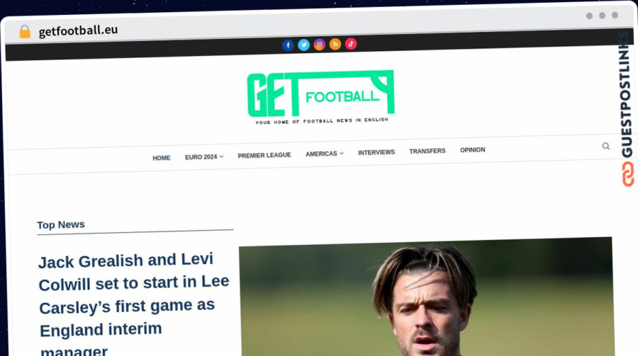 Publish Guest Post on getfootball.eu