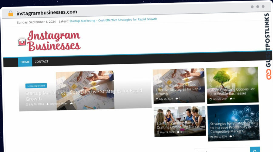 Publish Guest Post on instagrambusinesses.com