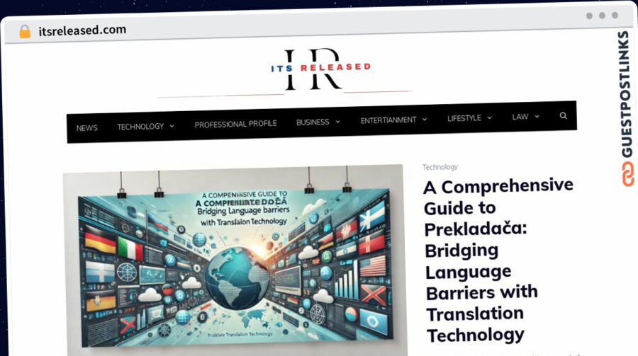 Publish Guest Post on itsreleased.com