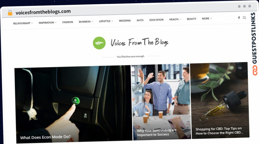 Publish Guest Post on voicesfromtheblogs.com