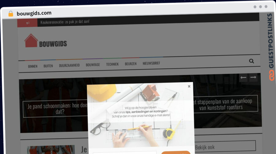 Publish Guest Post on bouwgids.com