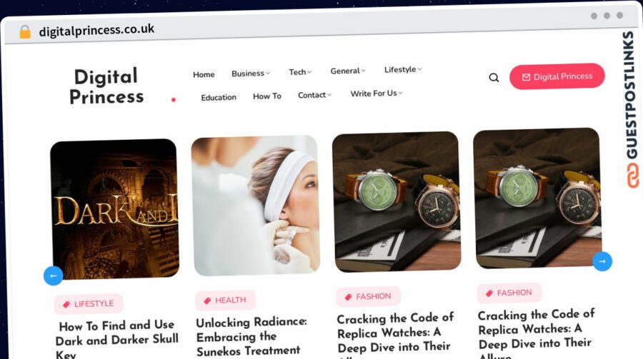 Publish Guest Post on digitalprincess.co.uk