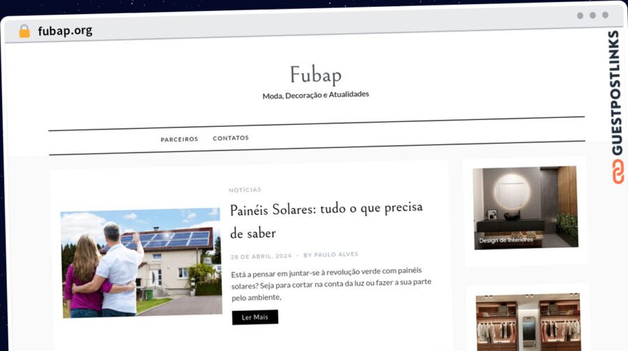 Publish Guest Post on fubap.org