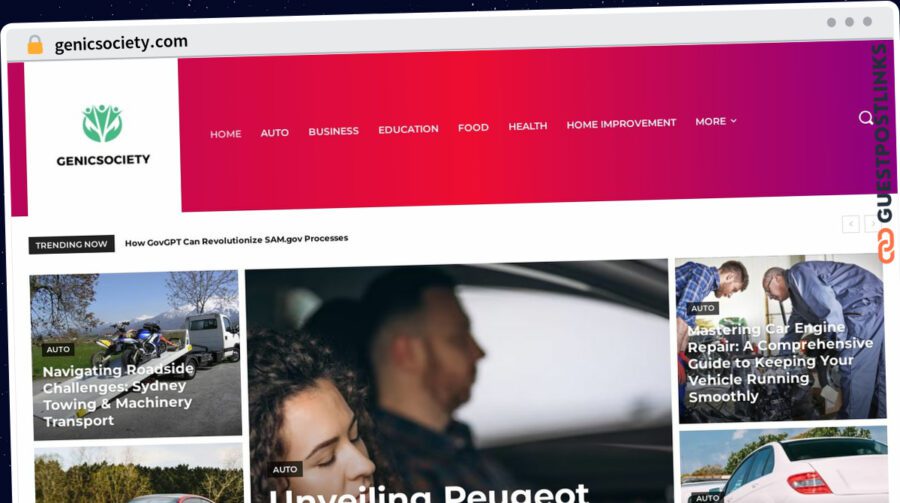 Publish Guest Post on genicsociety.com