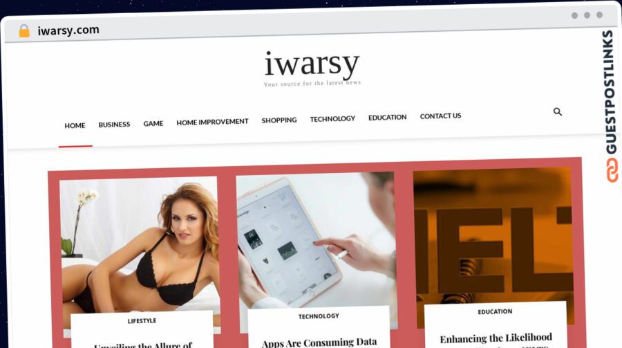Publish Guest Post on iwarsy.com