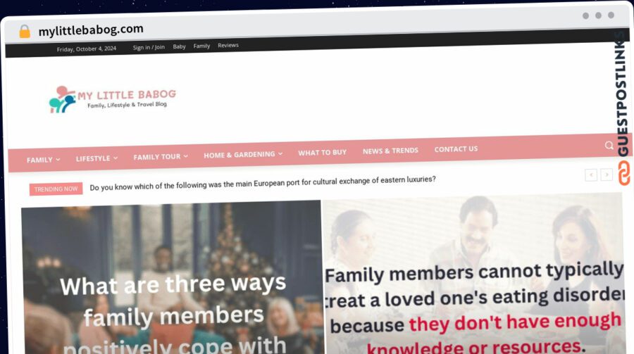 Publish Guest Post on mylittlebabog.com