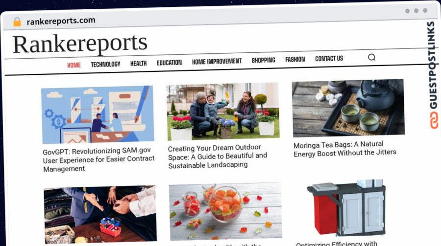Publish Guest Post on rankereports.com